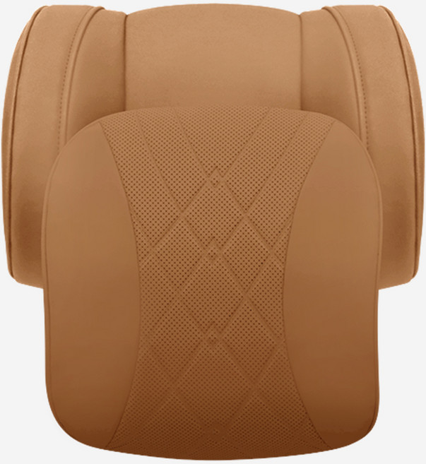 루젠 디 올 뉴 팰리세이드 LX3 커버형 목쿠션 목베개 헤드레스트, 1개, 브라운