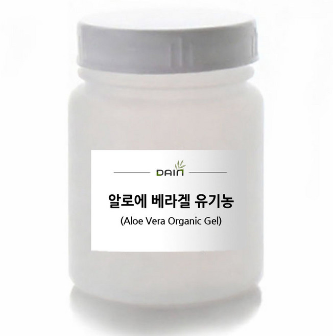 [다인] 알로에 베라겔- 오가닉 유기농(Aloe Vera Gel), 100g, 1개
