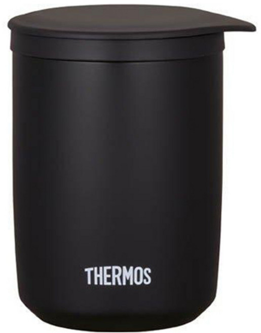 [膳魔師] 真空斷熱 茶網 茶杯隨行杯 400ml 保溫保冷 JTB-400FI 下午茶禮品用, 1個, 石黑色