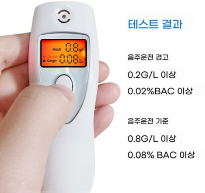 구취측정기 입냄새 냄새 악취 알콜 측정기 제품3 - 하얀색, 제품4 - 하얀색, 1개