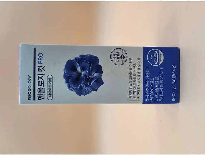 푸드올로지 맨올로지 컷 프로 케어 64g, 80정, 1개 - 쿠팡