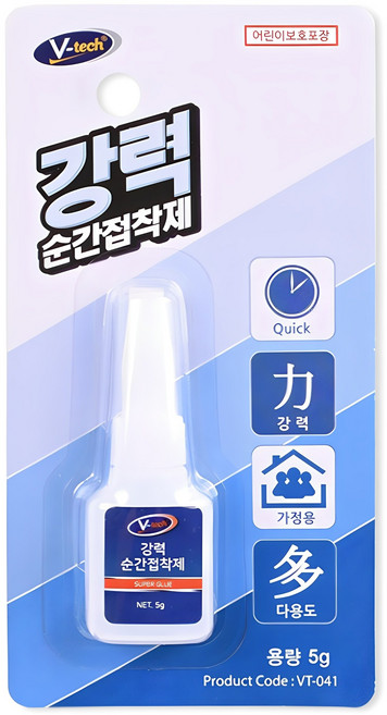 Vtech 순간접착제 5g VT-041, 1개