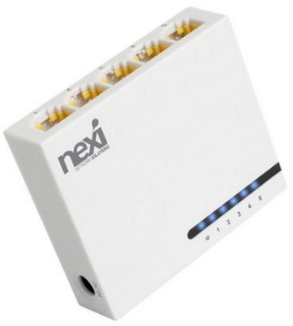 넥시 5포트 기가비트 스위칭 허브, 3개, 5PORT NX-SG1005N