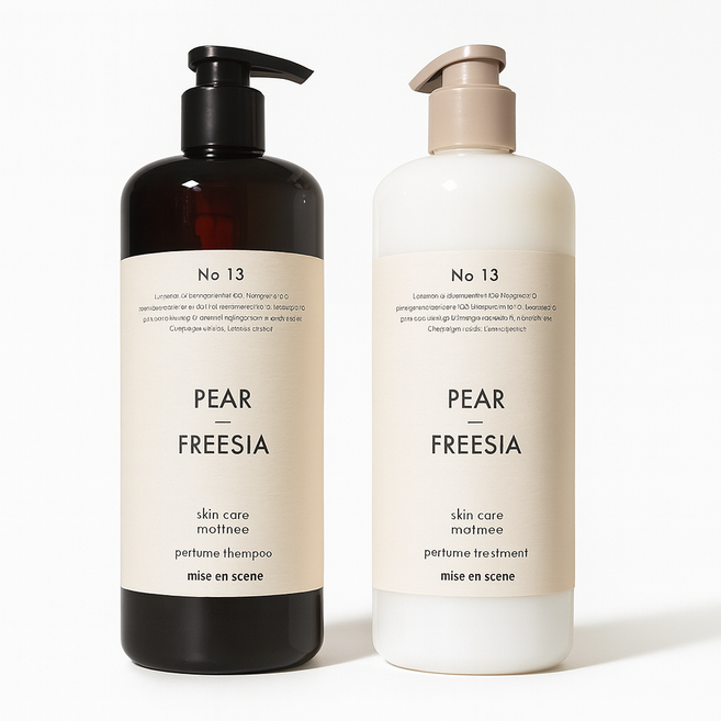 미쟝센 스킨케어 퍼퓸 샴푸&트리트먼트 (페어앤프리지아) 세트 각 900ml, 1개