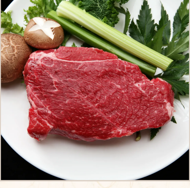 1등급 이상 안동 장원한우 홍두께살 (덩어리) / 500g 진공 포장, 1개