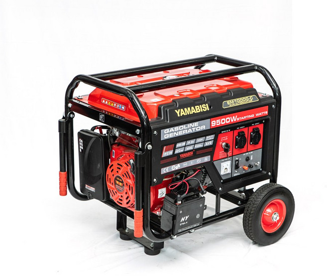 야마비시 10kw급 발전기 EM10000-C, 1개