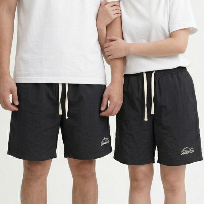 남자 반바지 편한 운동 등산 트레이닝 밴딩 카고 팬츠 하루랩