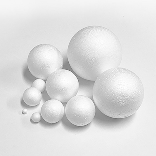 스티로폼 우드락 볼 원형 스치로폴 공 250mm 낱개 1개