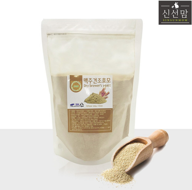 신선맘 맥주효모 500g 국내산, 3개