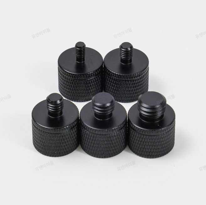 카메라 나사 볼트 변환 어댑터 삼각대 1/4인치(암) M4 M5 M6 M8 M10 M12(수), M5 (17-141B), 1개