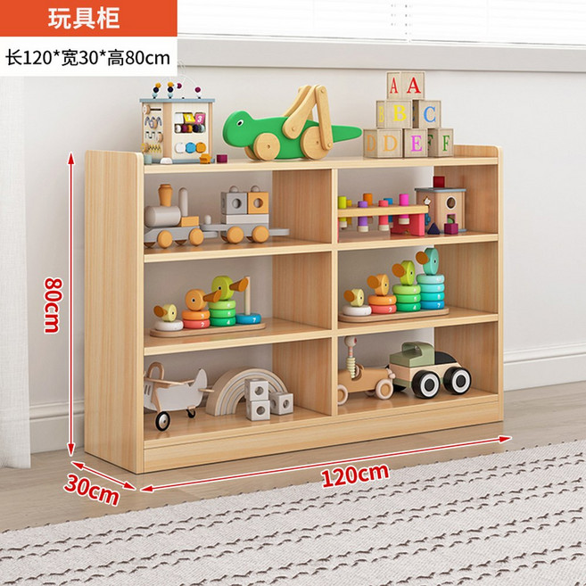 2단교구장 원목 화이트 단교구장 정리장 2단책장 B형 회전 수납장 수납 심플룸, 스퀘어 120 80 30 3단 6칸 등판 없음