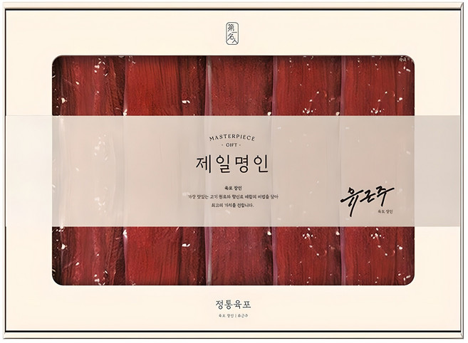 CJ제일제당 제일명인 정통육포 2호 추석세트, 300g, 1개