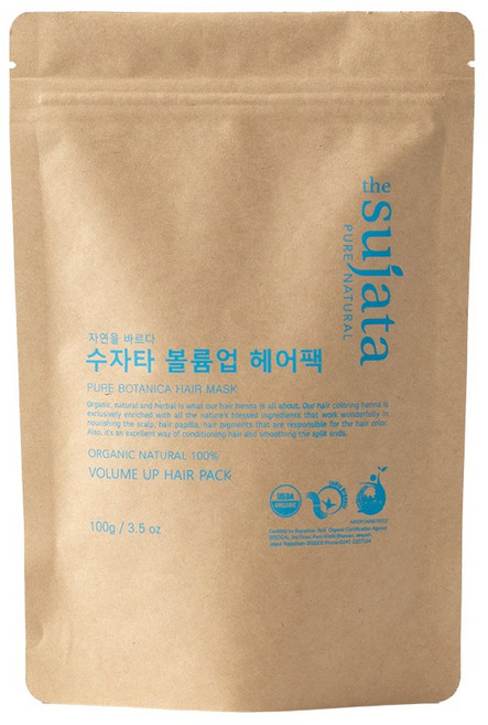 수자타 볼륨업 극손상 헤어팩 트리트먼트, 1개, 100g