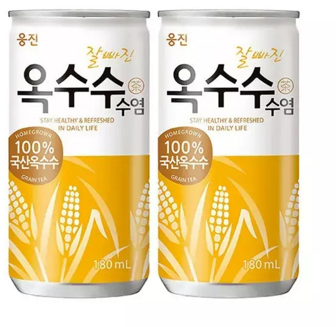 웅진 옥수수 수염차, 180ml, 30개