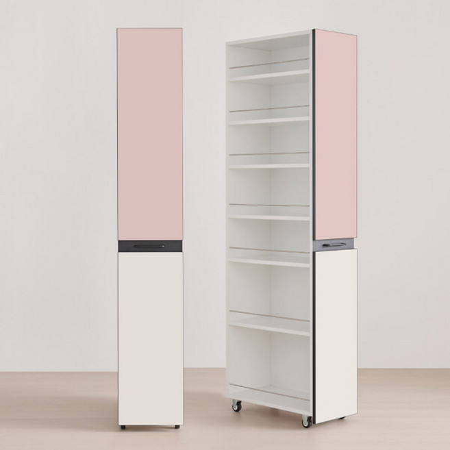 [리센트] 커스텀 슬라이딩 냉장고 틈새 수납장 300, 수납하는 방향:좌측형