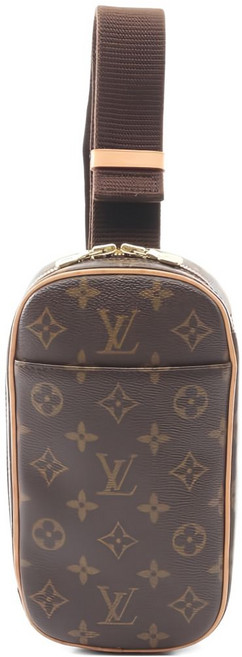 루이 비통 중고 2005 간주 모노그램 레더 백팩