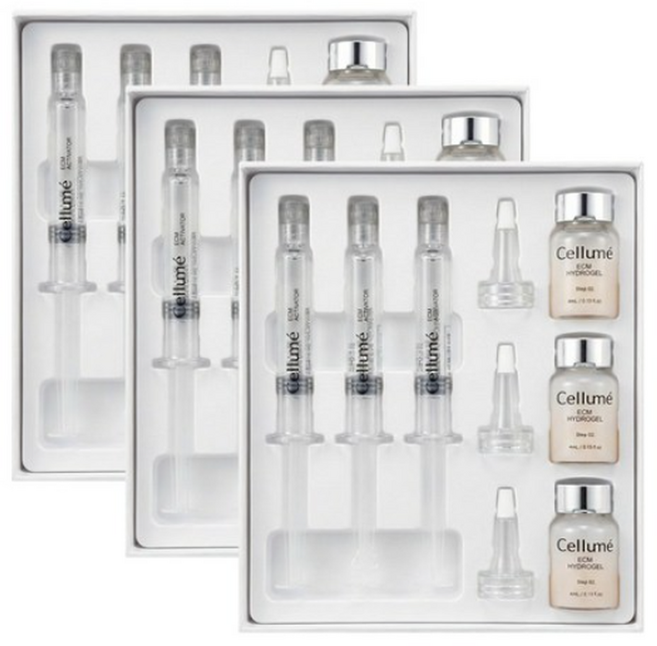 쎌루메 이씨엠 ECM 앰플 프로그램 3주분X3박스 (박스당 액티베이터3개 + 하이드로젤 3개), 3개