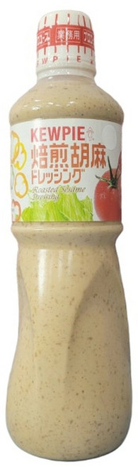 큐피 고마 참깨 드레싱 딥로스티스 1000ml / 일본 코스트코고마소스 양배추 샐러드, 1L, 1개