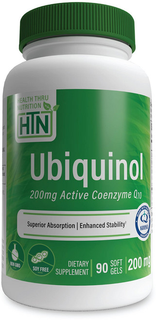 Health Thru Nutrition Ubiquinol CoQ10 200mg 90정, 1개
