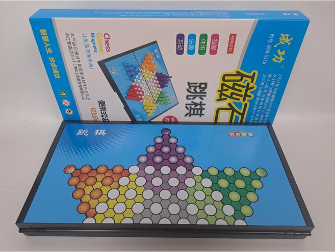 成功 磁鐵跳棋, 多色, 1個