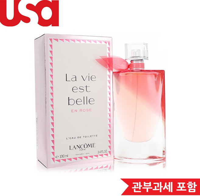 랑콤 라비에벨 로즈 LDT 여성, 100ml, 1개