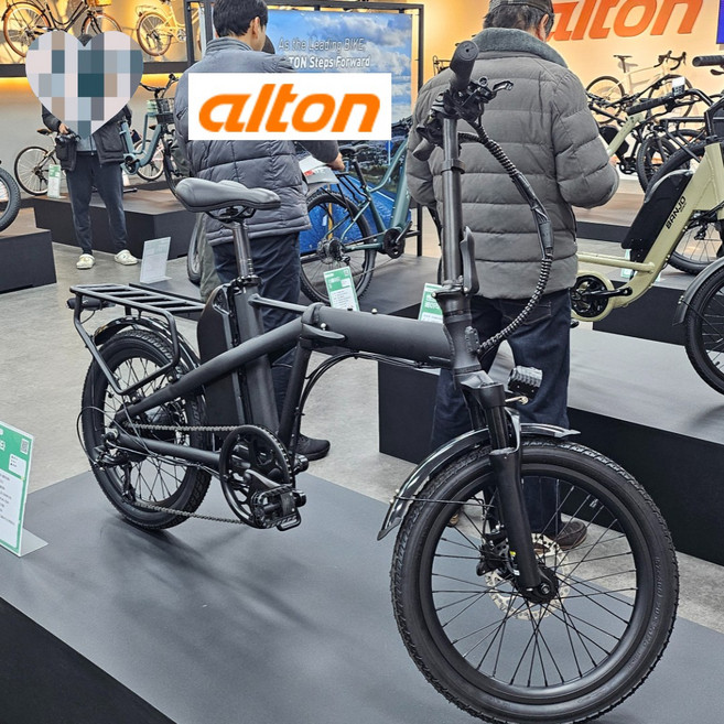 [알톤2025신제품] 알마타 FD 전기자전거 ALMATA FD 48V 20Ah 500W, 베이지, PAS 전용