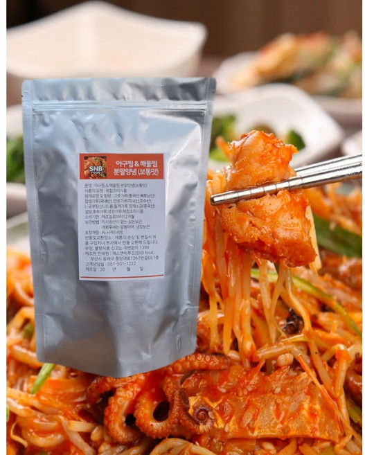 부잣집양념박사 아구찜양념 해물찜 프리미엄 양념 소스 보통맛, 500g, 1개