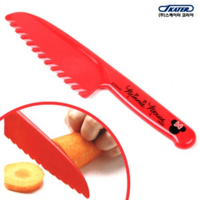 스케이터 미니마우스 플라스틱 어린이 안전칼, 상세페이지 참조, 상세페이지 참조, 1개