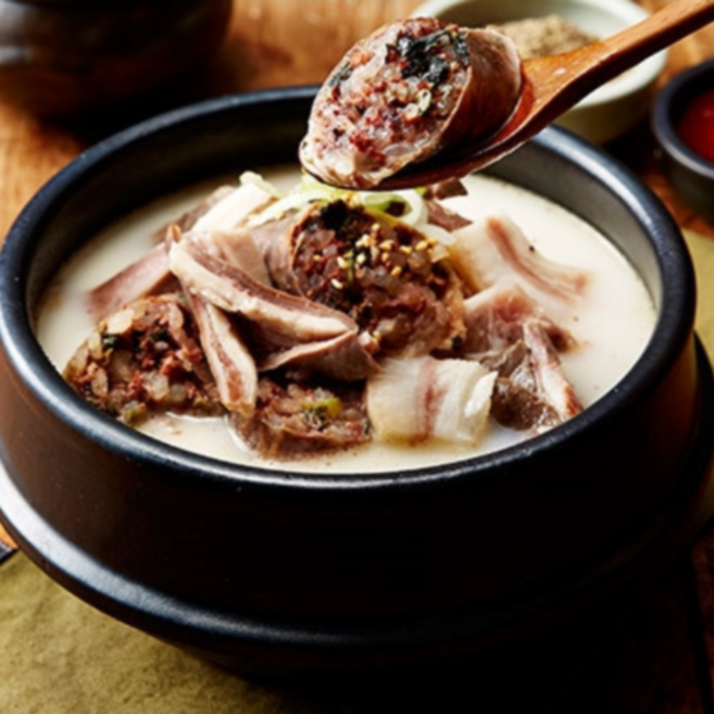 [피맛골] 사골 순대국 3팩, 580g