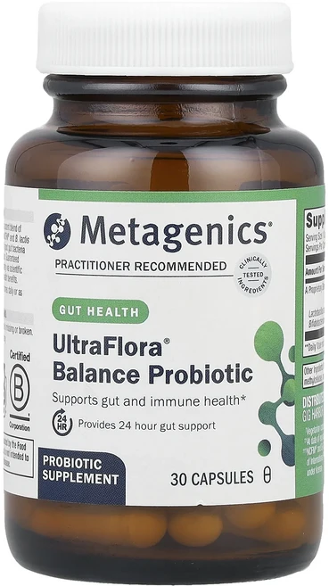몸관리하세요 겨울입니다 Metagenics UltraFlora® 밸런스 프로바이오틱 55mg(150억CFU) 캡슐 30정 특별관리진행, MetagenicsUltraFlora밸런스프로바이오틱5, 1 - 쿠팡