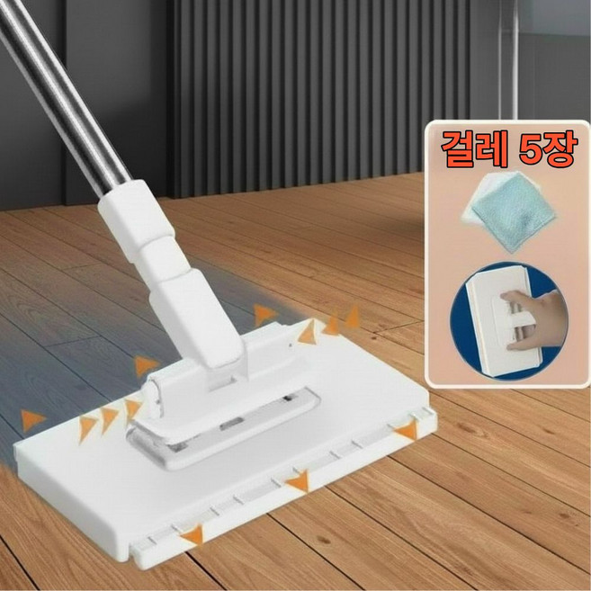 토도판다 원터치 다용도 밀대 걸레, 1개