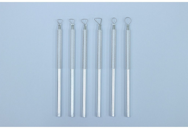 茁茁陶 鋁質修坯刀 6件組, 1個