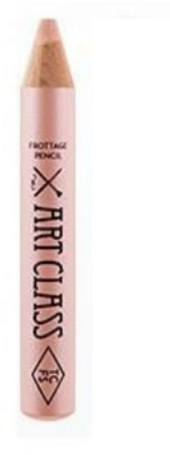 too cool for school Frottage Pencil 臥蠶眼影筆, #14 Peach Bloom, 1個