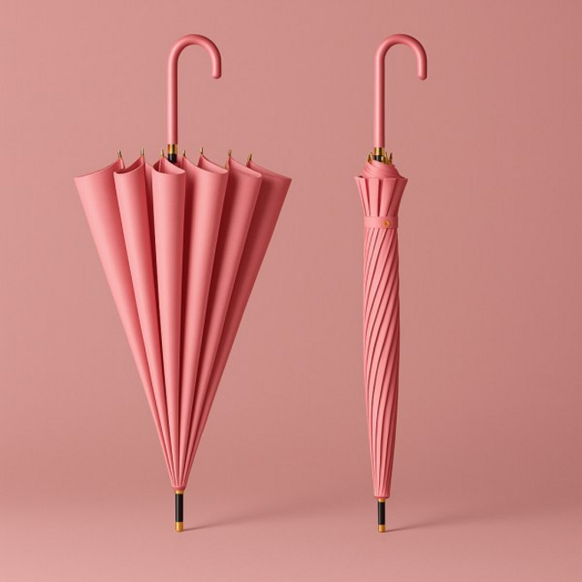 템팔 16K 자동 장우산 7가지 비비드컬러 튼튼한 우산 예쁜우산 경량우산