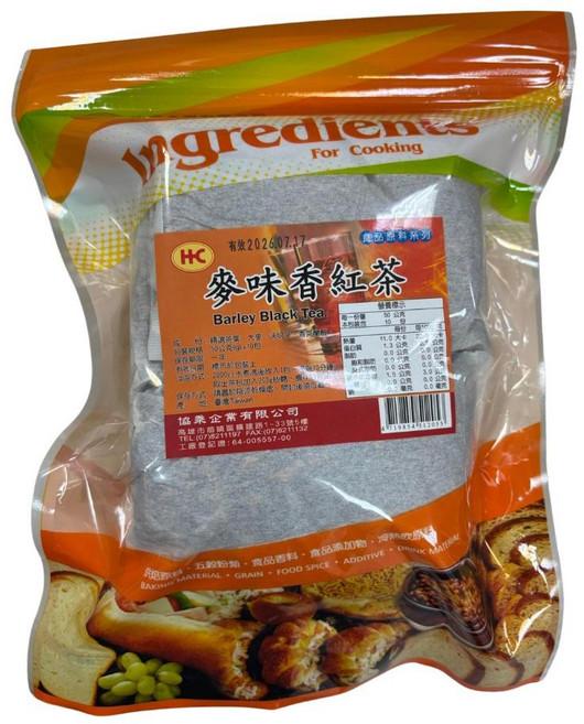 協乘 麥味香紅茶包 古早味沖泡茶, 1個, 50g*10包