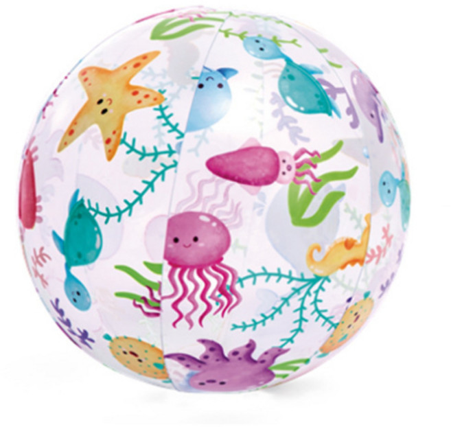 【Rising】INTEX沙灘球 三款可挑選 戲水用品 沙灘必備 INTEX 59040, 1個, 海洋生物