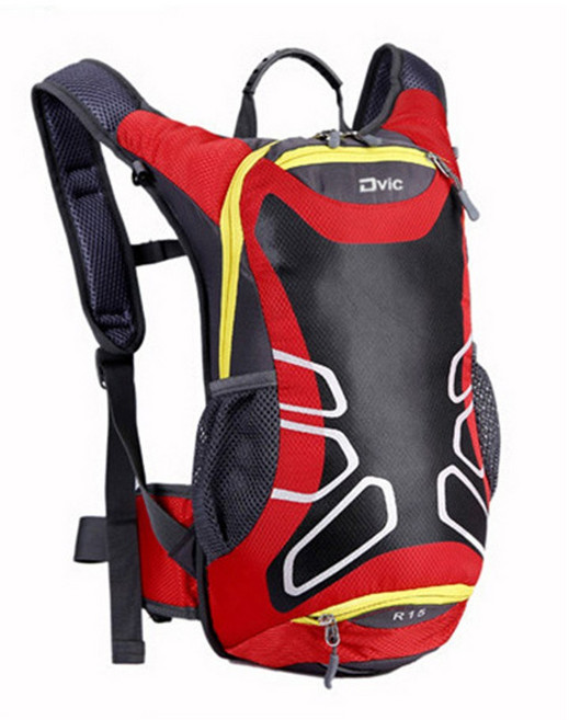 디빅 벨칸 15L 등산 배낭 백팩 자전거 가방, 레드