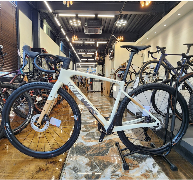 위아위스 그래블자전거 TUSCIA G2(시마노 GRX 820), 1개, 1009cm, 크림 화이트