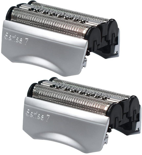 70S 브라운 시리즈 7용 전기 면도기 헤드 교체품 7 720cc 730cc 735s 750cc 760cc 790cc 795cc 포일과 호환되는 포일 교체 헤드, 70S 브라운 시리즈 7용 전기 면도기 헤드 교체품,
