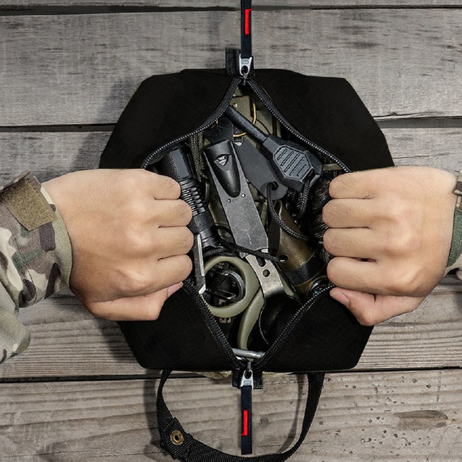 레나에너지 캠핑 방수 단조팩 공구 팩 툴 멀티 수납 가방, 1개