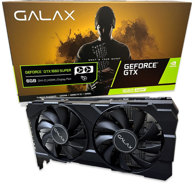 (GALAX) 갤럭시 GALAX 지포스 GTX 1660 SUPER D6 6GB