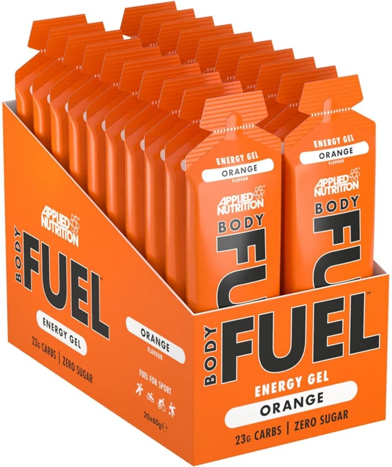 Applied Nutrition 에너지젤 오렌지 60g x 20포 제로 슈가 - 쿠팡
