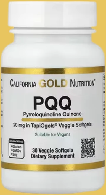 캘리포니아 골드 뉴트리션 피큐큐 20mg 베지 소프트젤 30정 비건 채식주의자 산화환원반응 타피오카 식물성 PQQ Quinone 보조인자 Vegetarians Vegans, 30 개, 1개 - 쿠팡