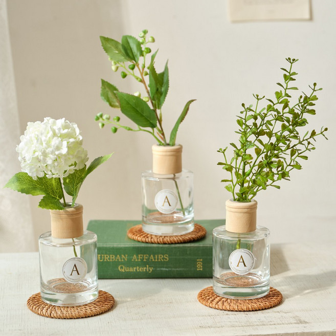 우드라탄 디퓨저 선물세트 패키지, 05_둥근유칼립투스(단품), 상탈 80, 1개