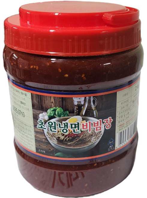 (무)(냉동)초원식품 냉면비빔장(냉동 2Kg)X5개, 2kg