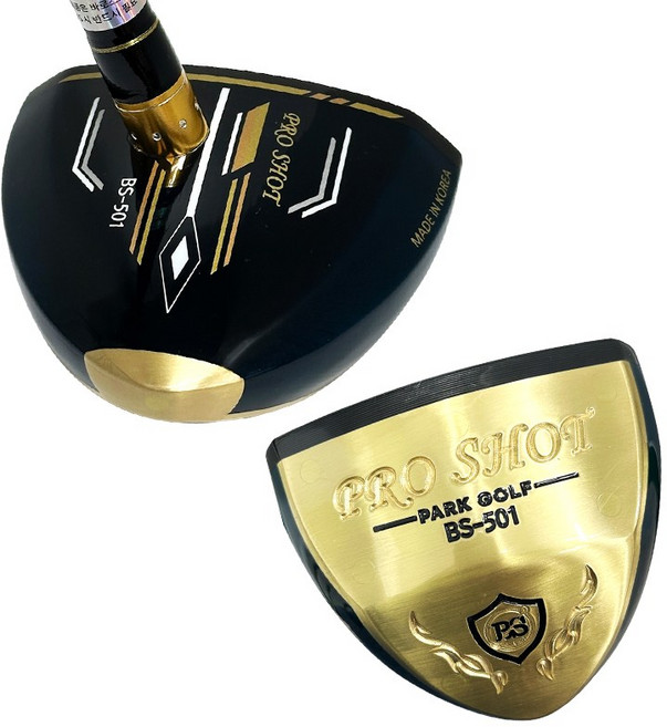 프로샷 BS-501 국산 파크골프채 협회 공인인증 PRO SHOT BS-501, 샤프트 강도 SR