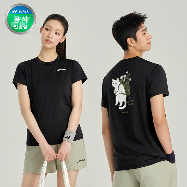 2위 - 요넥스 티셔츠 269TR013M 269TR014F 남성여성 반팔티 이지웨어 배드민턴 상의 오남스포츠