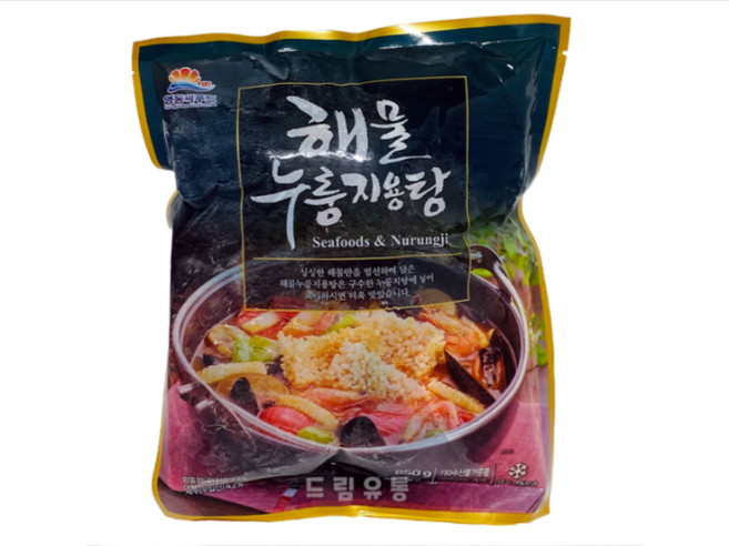 영동씨푸드/해물누룽지탕(850g)/해산물+소스, 850g, 3개