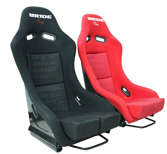 일체 성형 경량화 유리강 골조 범용형 VR 튜닝 레이싱 시트, 빅사이즈L코너, 레드 벨벳