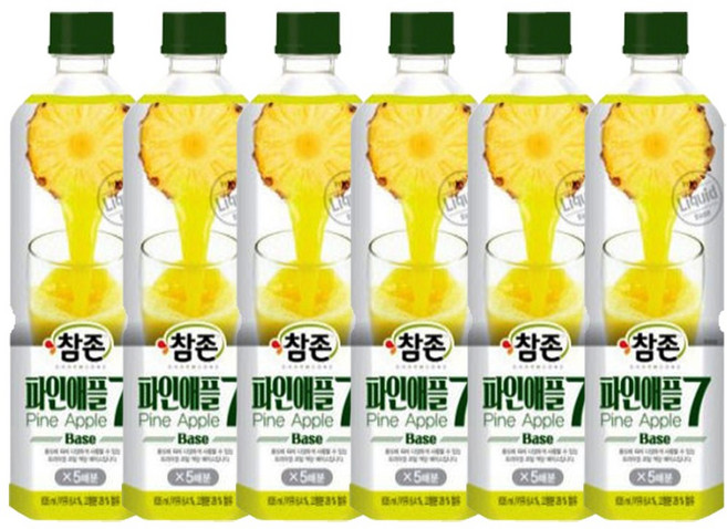 참존 파인원액, 835ml, 6개